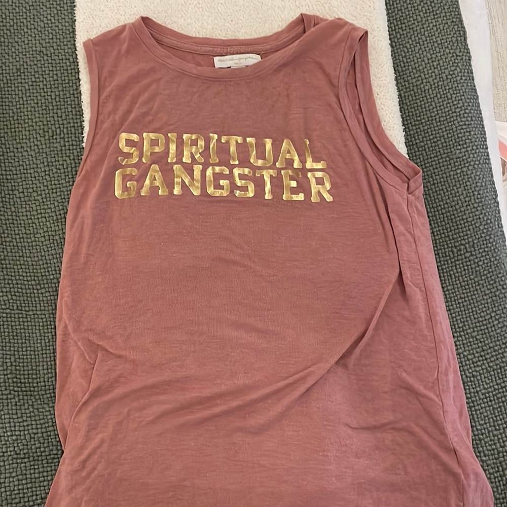 Spiritual gangster tee very good used condition